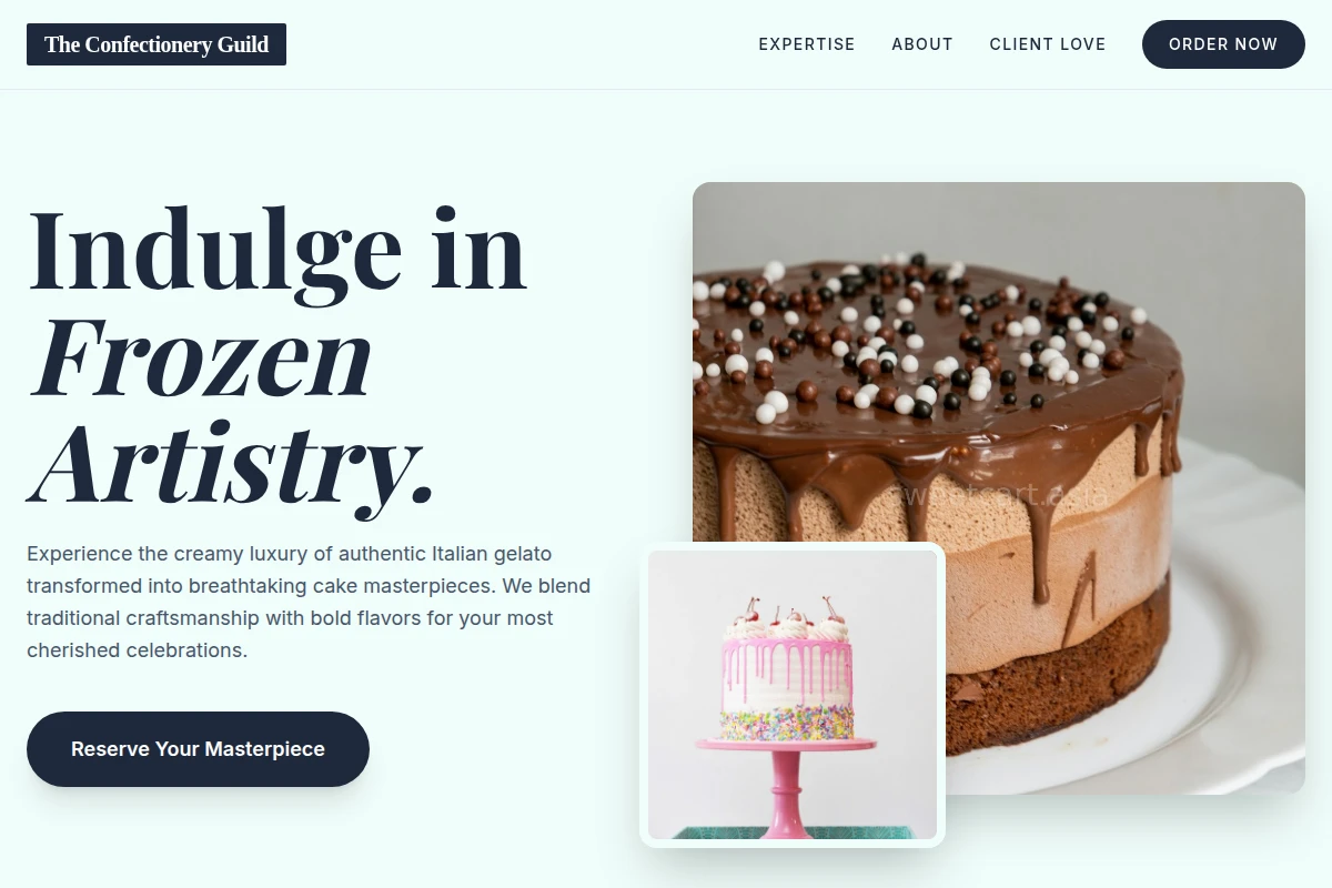 Gelato Cakes