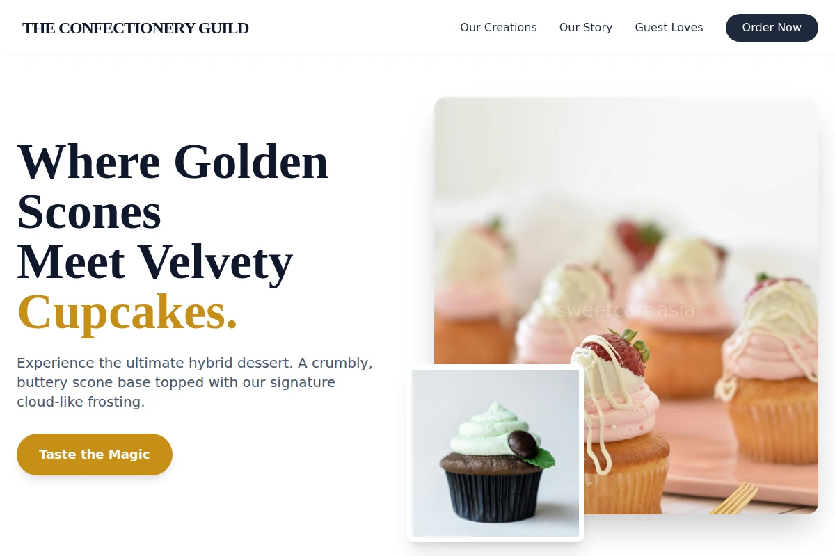 Scone Cupcake