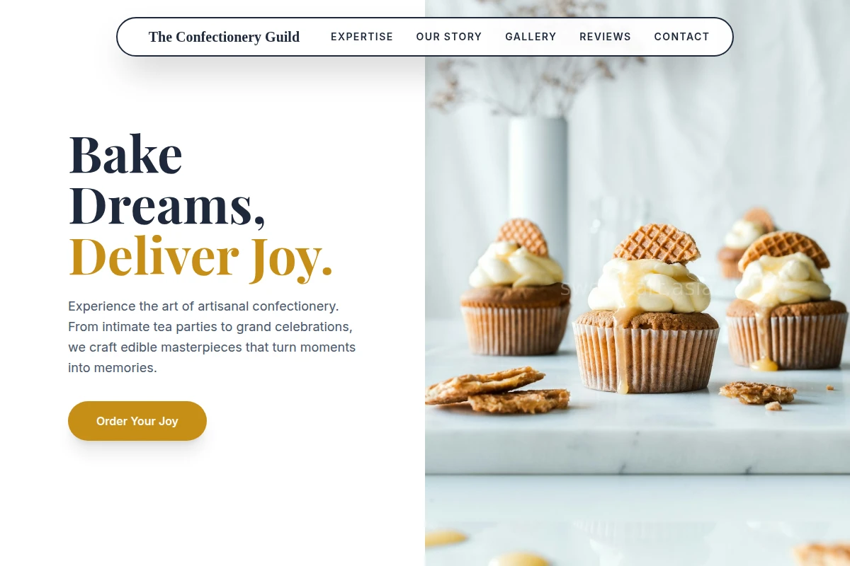 Flour Cupcake