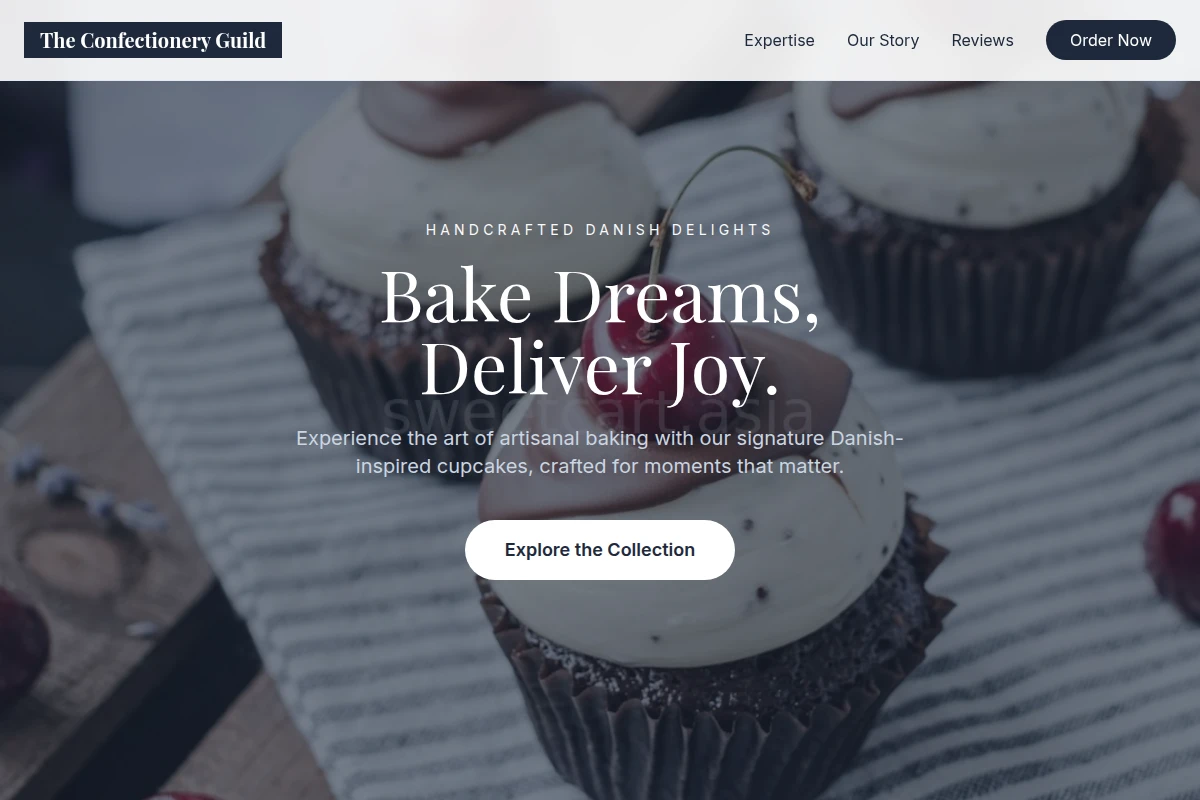 Danish Cupcake