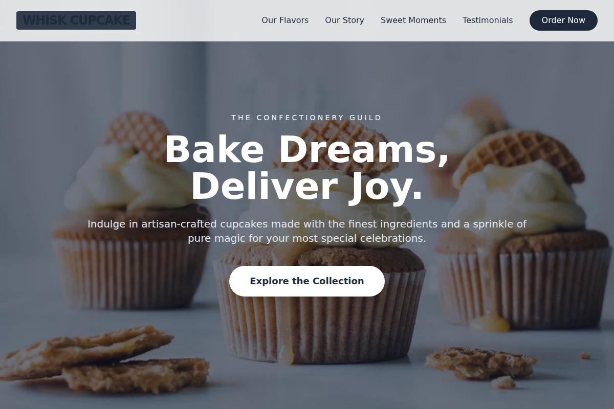 Whisk Cupcake