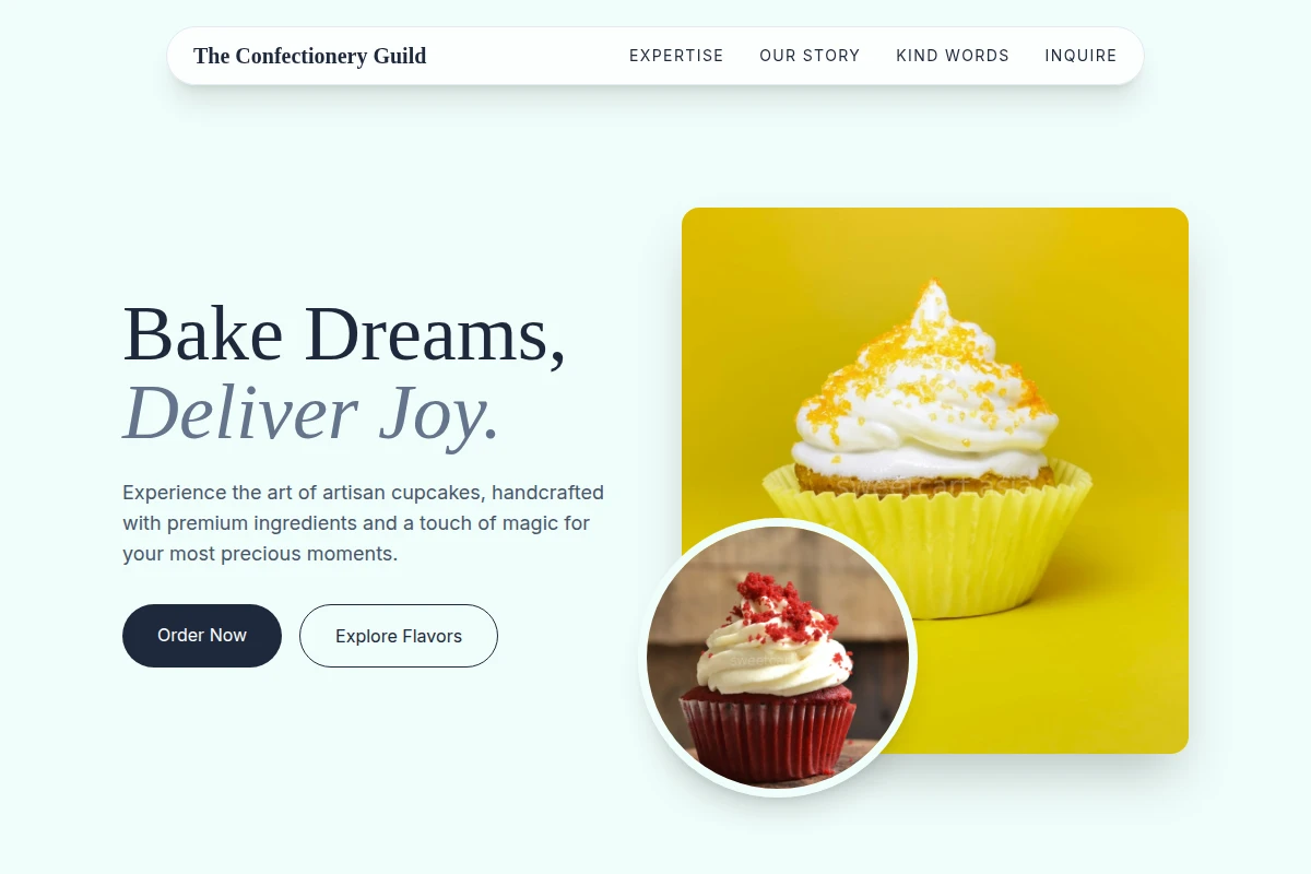 Madeleine Cupcake