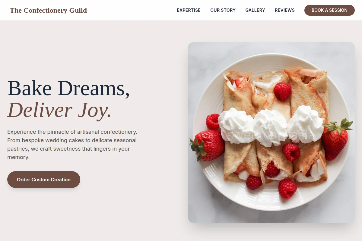 Confection Dessert